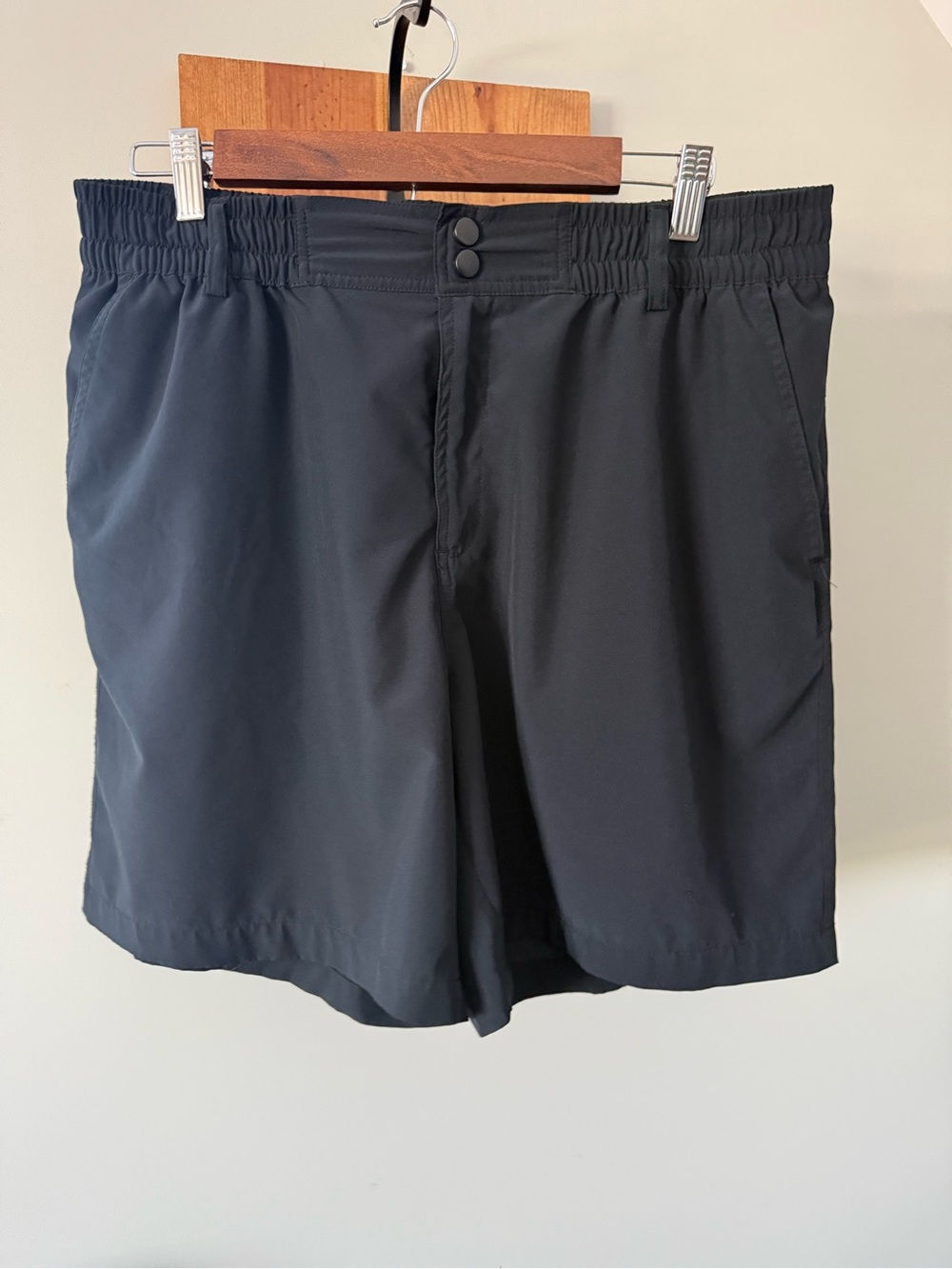 Burlebo Everyday Shorts Mens Large Black 7"